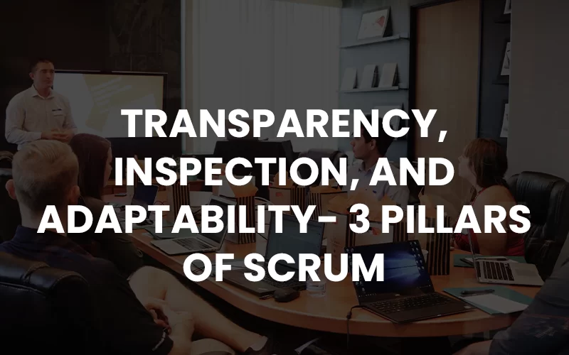 Transparency, Inspection, and Adaptability- 3 Pillars Of Scrum